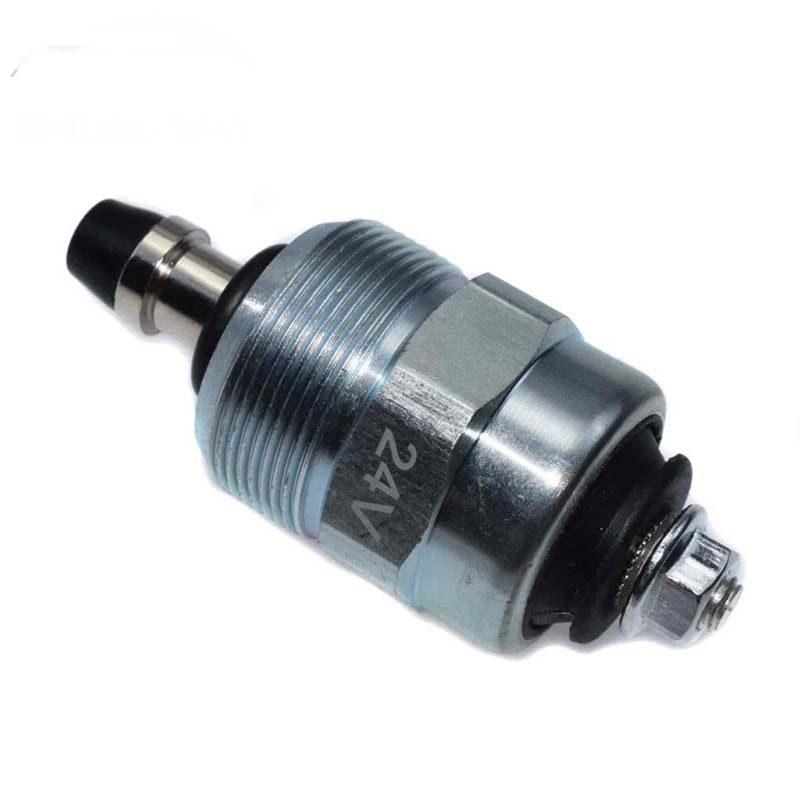 Valvula Solenoide Corta Petróleo Bomba Inyectora 24v - Imagen 2